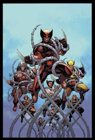 Cover for Benjamin Percy · X Lives &amp; Deaths Of Wolverine (Hardcover bog) (2022)