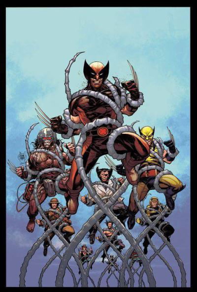 Cover for Benjamin Percy · X Lives &amp; Deaths Of Wolverine (Gebundenes Buch) (2022)