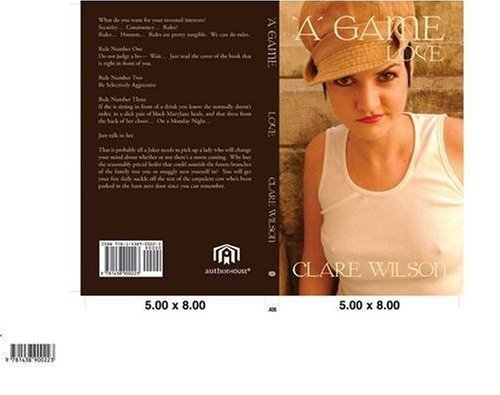 Cover for Clare Wilson · 'a' Game: Love (Paperback Book) (2008)