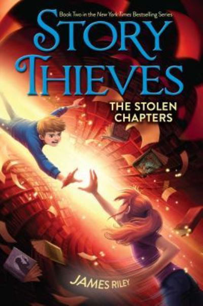 Cover for James Riley · The stolen chapters (Bog) [First Aladdin hardcover edition. edition] (2016)