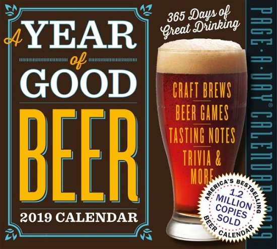 Cover for Workman Publishing · 2019 a Year of Good Beer Page-A-Day Calendar (Calendar) (2018)
