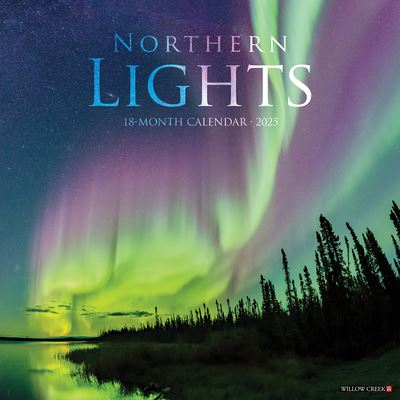 Cover for Willow Creek Press · Northern Lights 2025 12 X 12 Wall Calendar (Kalender) (2024)