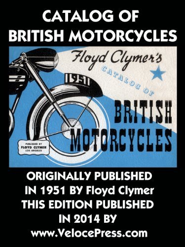 Cover for Floyd Clymer · Catalog of British Motorcycles (Paperback Book) (2014)