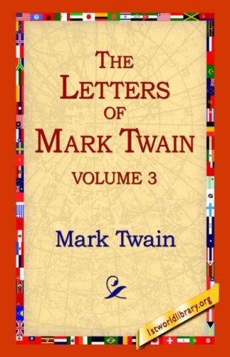 Cover for Mark Twain · The Letters of Mark Twain Vol.3 (Taschenbuch) (2004)