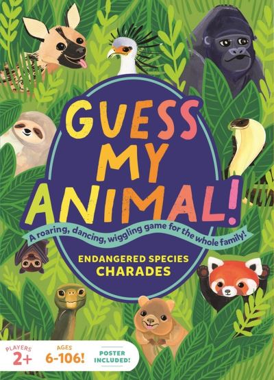 Cover for Kathleen Yale · Guess My Animal!: Endangered Species Charades; A Roaring, Dancing, Wiggling Game for the Whole Family! - Storey Publishing (Flashcards) (2023)