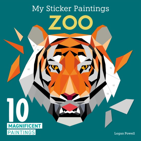 Cover for Logan Powell · My Sticker Paintings: Zoo: 10 Magnificent Paintings (Pocketbok) (2023)