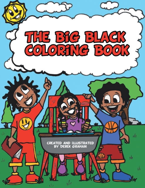 Cover for Derek Graham · The Big Black Coloring Book (Pocketbok) (2022)