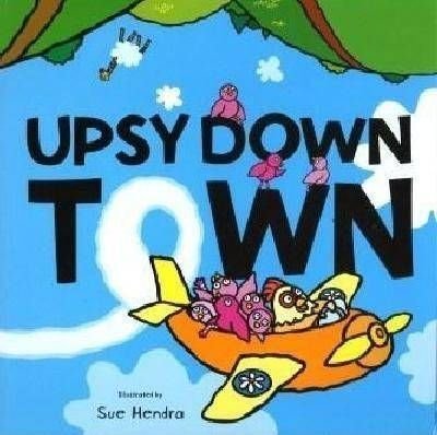 Cover for Upsy Down Town (Bok)
