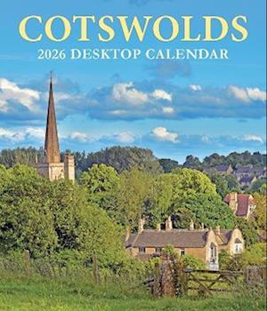 Cover for Chris Andrews · Cotswolds Large Desktop Calendar - 2026 (Calendar) (2025)