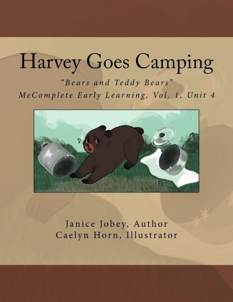 Cover for Janice Jobey · Harvey Goes Camping (Pocketbok) (2018)