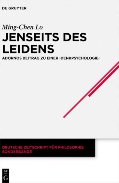 Jenseits des Leidens - Lo - Boeken -  - 9783110642223 - 2 december 2019