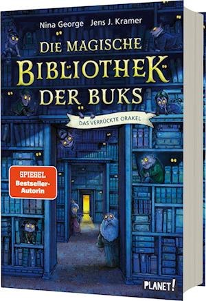 Die magische Bibliothek der Buks 1: Das Verrückte Orakel - Nina George - Książki - Planet! in der Thienemann-Esslinger Verl - 9783522508223 - 27 lipca 2024