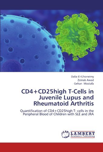 Cover for Gehan Mostafa · Cd4+cd25high T-cells in Juvenile Lupus and  Rheumatoid Arthritis: Quantification of Cd4+cd25high T- Cells in the Peripheral Blood of Children with Sle and Jra (Pocketbok) (2012)