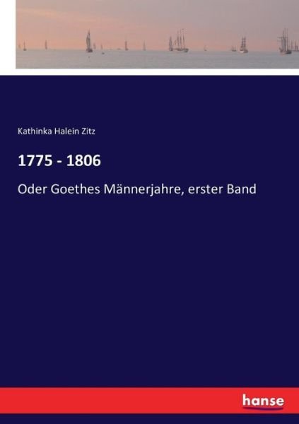 Cover for Zitz · 1775 - 1806 (Buch) (2016)