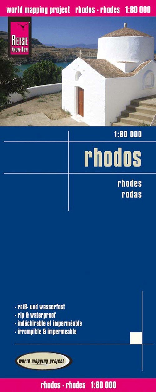 Cover for Reise Know-How · World Mapping Project: Rhodes (Hardcover Book) (2018)
