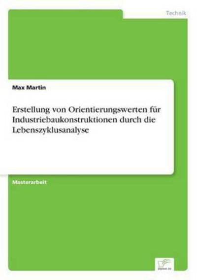 Cover for Martin · Erstellung von Orientierungswert (Bog) (2015)
