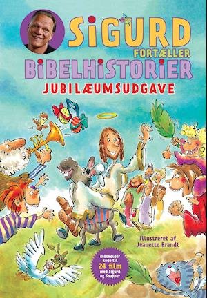 Cover for Sigurd Barrett · Sigurd fortæller bibelhistorier - jubilæumsudgave (Gebundenes Buch) [8. Ausgabe] (2021)