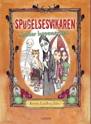 Cover for Kerstin Lundberg Hahn · Spøgelsesvikaren holder loppemarked (Hardcover bog) [1. udgave] (2021)