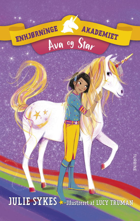 Cover for Julie Sykes · Enhjørningeakademiet – Ava og Star (Hardcover Book) [1st edition] (2025)