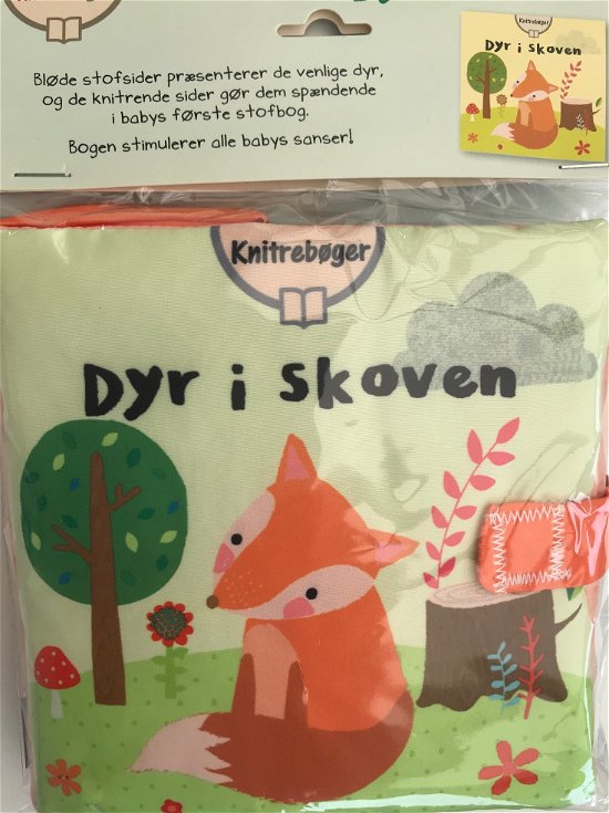 Knitre stofbog - Dyr i skoven - Zara - Libros - Forlaget Zara - 9788771163223 - 17 de diciembre de 2018