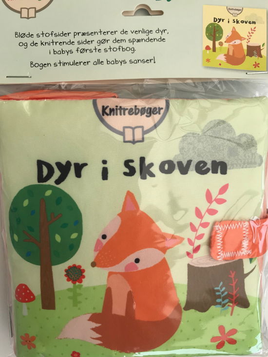 Knitre stofbog - Dyr i skoven - Zara - Bøger - Forlaget Zara - 9788771163223 - 17. december 2018