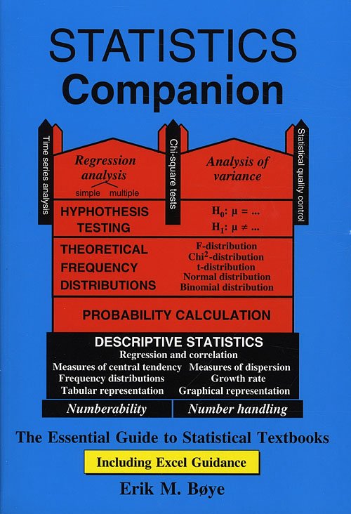 Cover for Erik Møllmann Bøye · Statistics Companion (Sewn Spine Book) [1st edition] (2010)