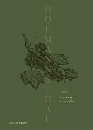 Cover for Hugo Von Hofmannsthal · Dikter (Bound Book) (2024)