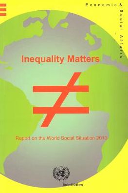 Cover for United Nations: Department of Economic and Social Affairs · Report on the world social situation 2013: inequality matters (Paperback Book) (2014)