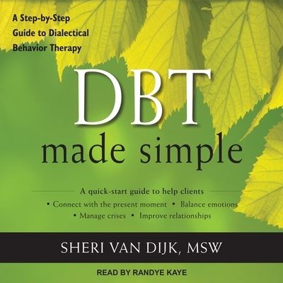 Cover for Sheri Van Dijk · Dbt Made Simple (CD) (2021)