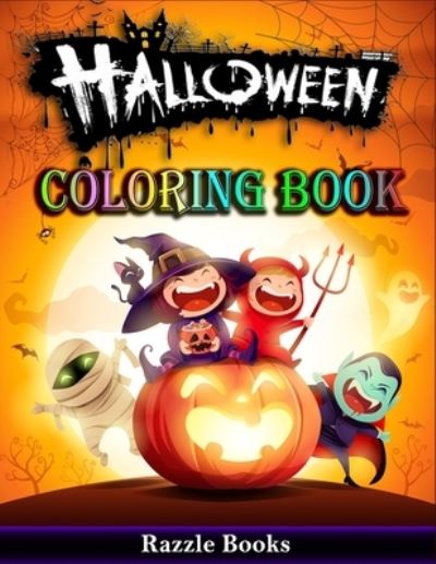 Cover for Razzle Books · Halloween Coloring Book (Paperback Book) (2020)