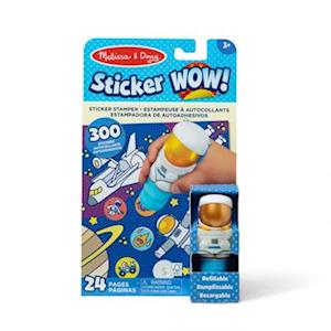 Sticker Wow Astronaut (50240) - Melissa & Doug - Fanituote - Melissa and Doug - 0000772501224 - maanantai 1. heinäkuuta 2024