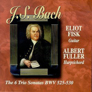 Cover for Eliot Fisk · J.s.bach the Six Trio Sonatas Bwv 525-530guitar &amp; (CD) (2004)