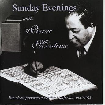 Cover for Beethoven / Mozart / Sfs / Monteux · Sunday Evenings with Pierre Monteaux (CD) (2007)