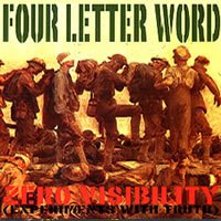 Cover for Four Letter Word · Zero Visibility (CD) (2015)