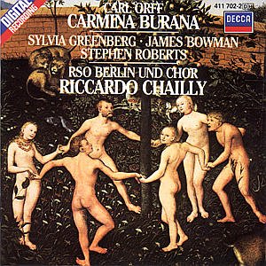 Cover for Chailly Riccardo / R. S. O. Be · Orff: Carmina Burana (CD) (2001)