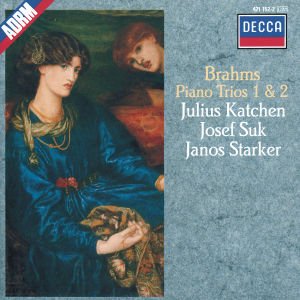 Cover for Katchen / Suk / Starker · Brahms: Piano Trios N. 1 &amp; 2 (CD) (2001)