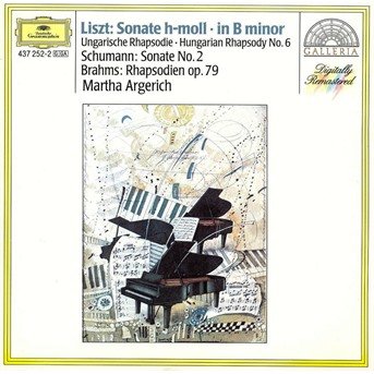 Cover for Argerich Martha · Liszt: Sonata / Schumann / Bra (CD) (2001)