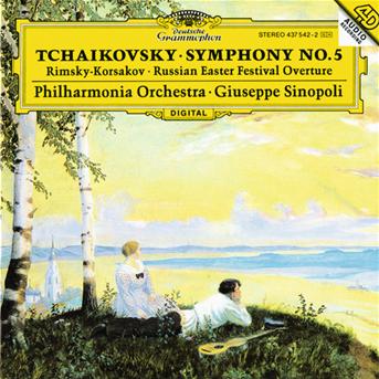 Cover for Philharmonia Orchestra / Sinopoli Giuseppe · Symphony No. 5 Op. 64 / Russian Easter Festival Overture Op. 36 (CD) (1993)