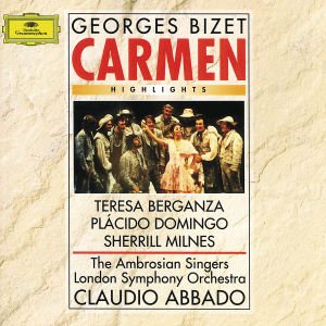 Cover for Claudio Abbado · Bizet: Carmen - Highlights (CD) (1980)
