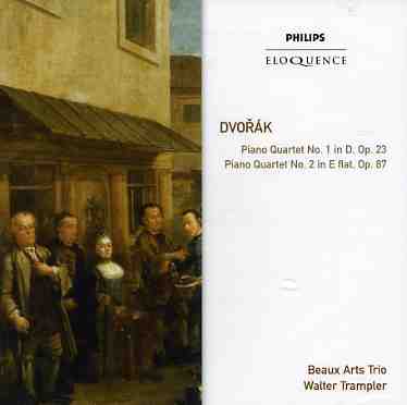 Dvorak Pno Qrts Nos.1 & 2 - Beaux Arts Trio - Musik - ELOQUENCE - 0028947066224 - 26 maj 2023