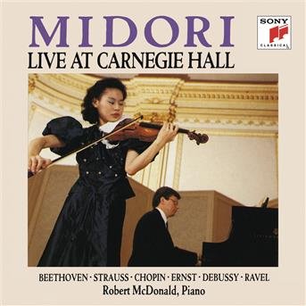 Cover for Midori / Mcdonald,robert · Midori Live at Carnegie Hall (CD) (1991)