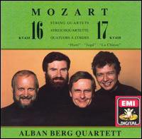 Cover for Alban Berg Quartet · Mozart: Streichquartette N. 16 (CD) (2004)