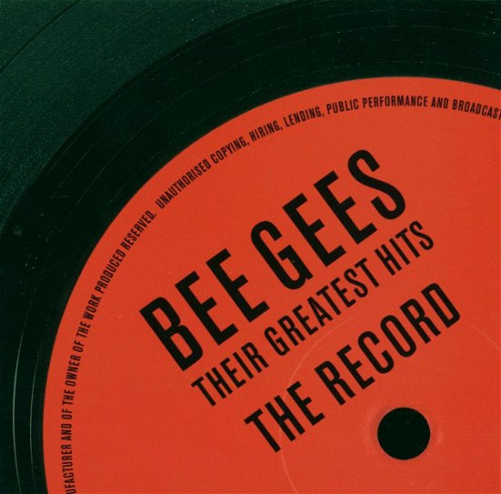 Cover for Bee Gees · Their Greatest Hits (CD) (2020)