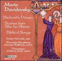 Cover for Davidovsky / Narucki / Rothman / Parnassus / Korf · 3 Cycles on Biblical Texts (CD) (2002)