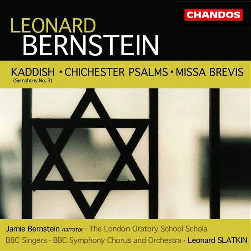 Kaddish / Chichester Psalms / Missa Brevis - L. Bernstein - Música - CHANDOS - 0095115117224 - 1 de julho de 2005