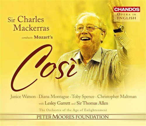 Cosi Fan Tutte - Mozart / Watson / Montague / Spence Orchestra - Musikk - CHANDOS - 0095115315224 - 29. april 2008