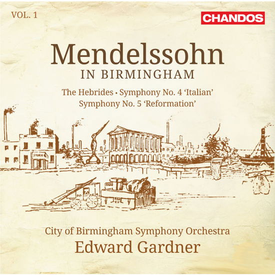 Mendelssohn in Birmingham - F. Mendelssohn-Bartholdy - Musik - CHANDOS - 0095115513224 - 20. Februar 2014