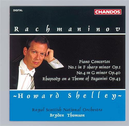 Klavierkonzerte 1+4 - Shelley / Thomson / Sno - Music - Chandos - 0095115919224 - July 1, 1993