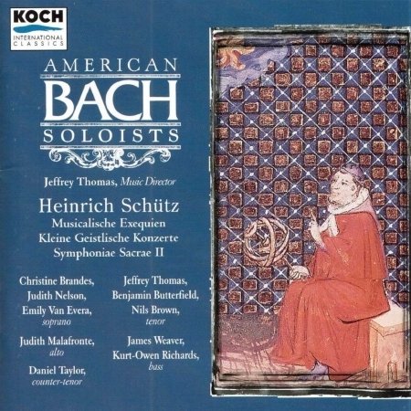 Cover for Heinrich Schutz  · Musicalische Exequien Swv 279 (CD)