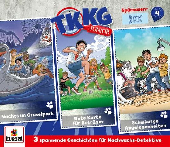 Cover for Tkkg Junior · Spurnasen-box 4 (Folgen 10-12) (CD) (2021)